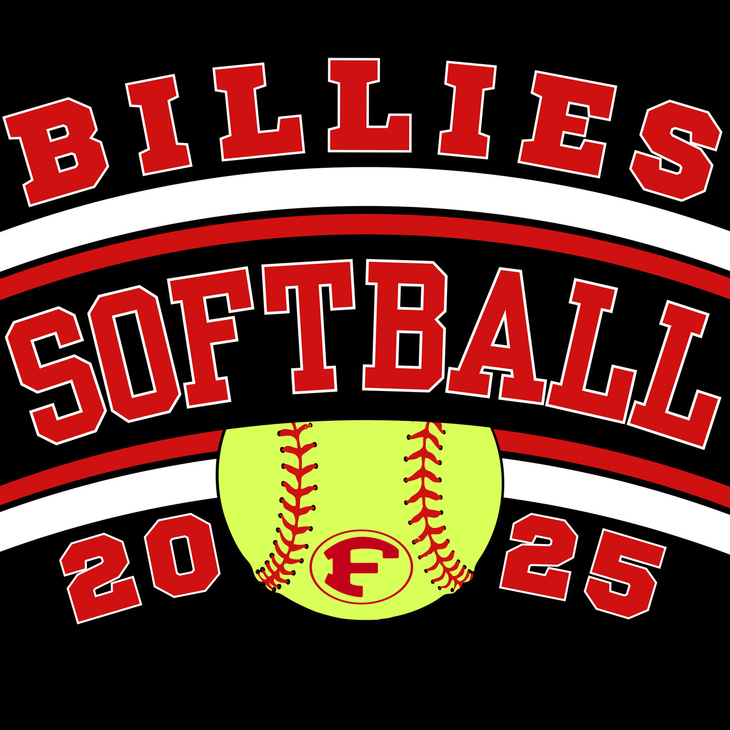 Battlin' Billie Softball Fan Gear - Design 3