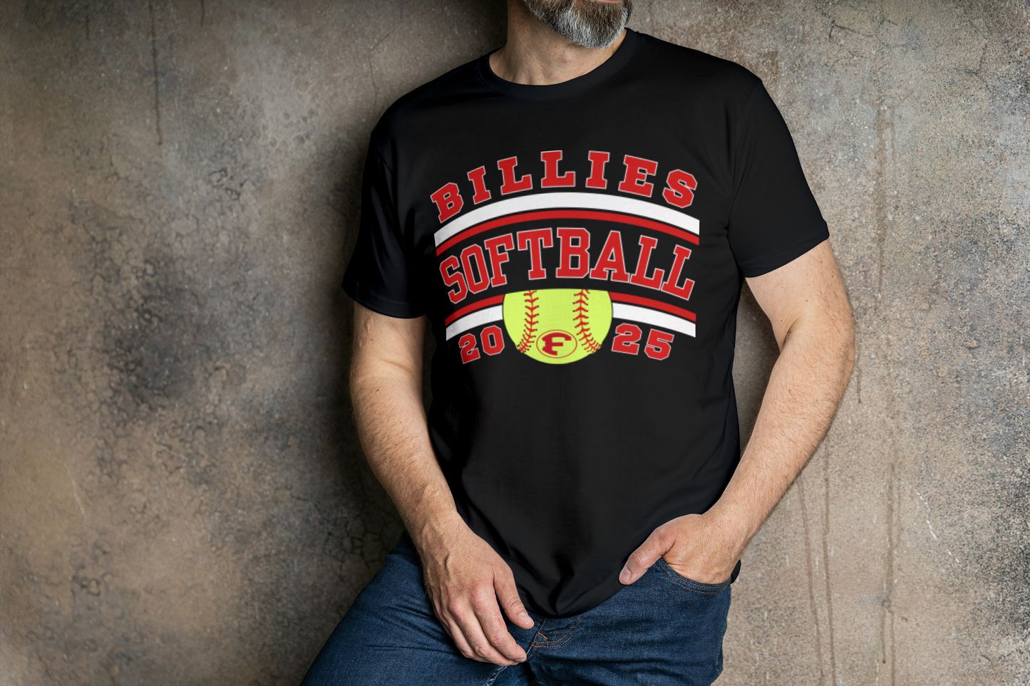 Battlin' Billie Softball Fan Gear - Design 3