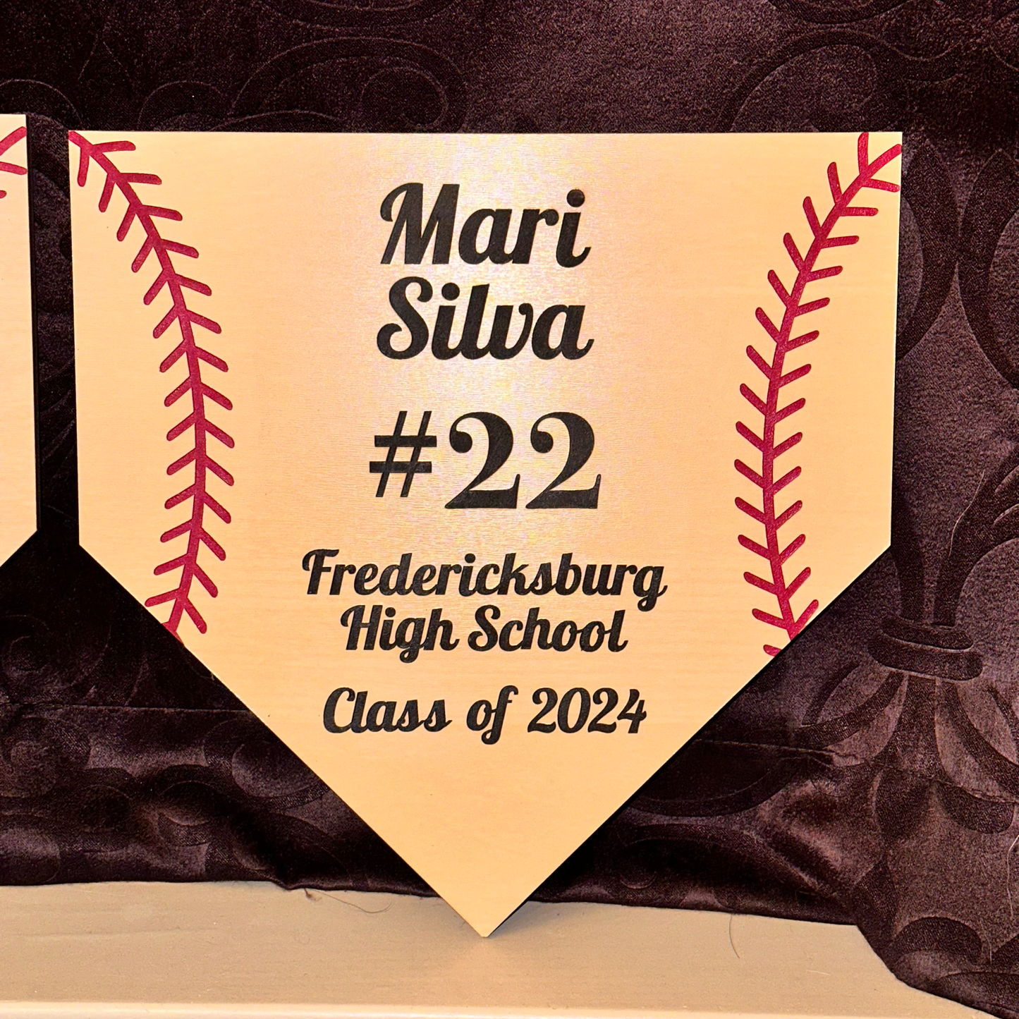 Softball / Baseball Home Plate Plaque