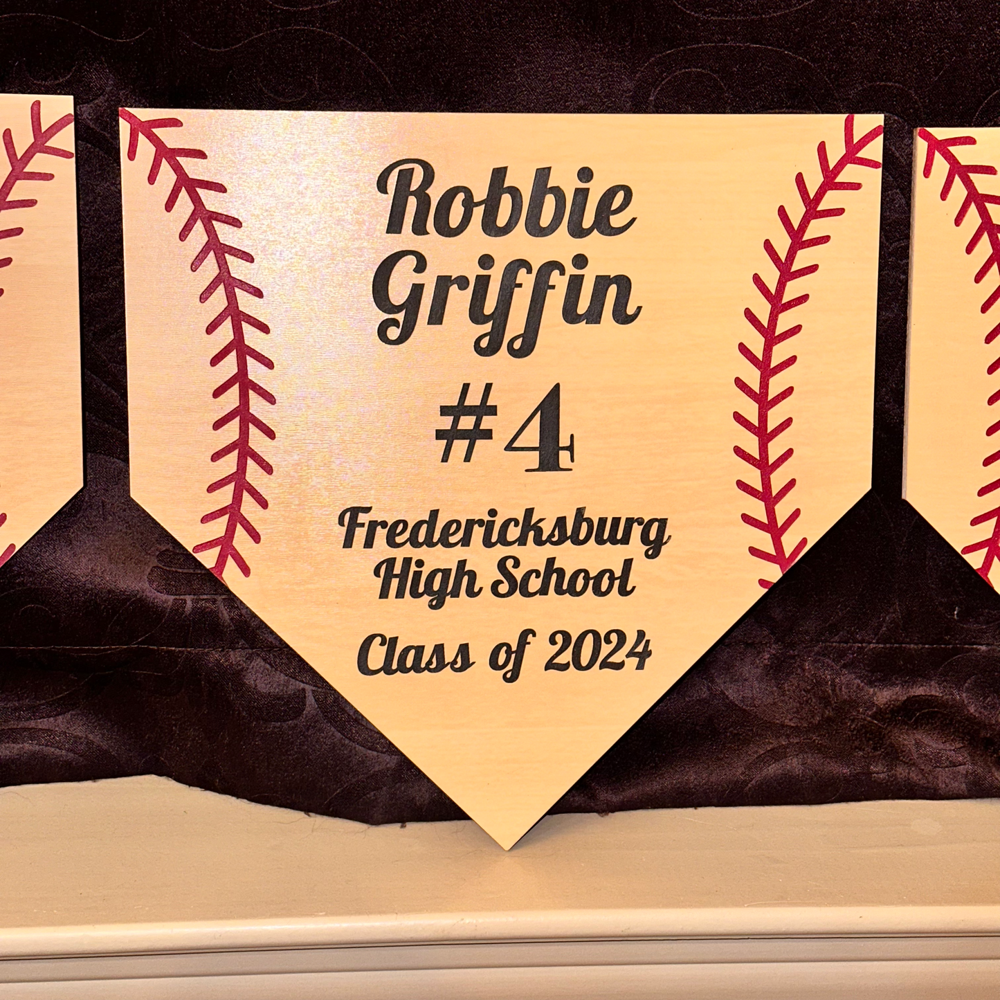 Softball / Baseball Home Plate Plaque
