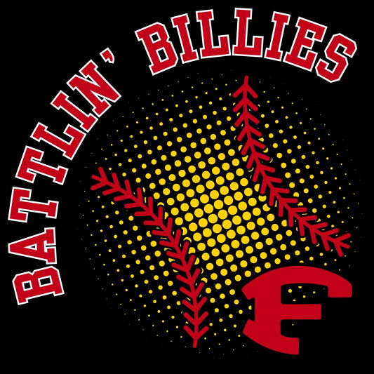 Battlin' Billie Softball 2026 Fan Gear - Design 3