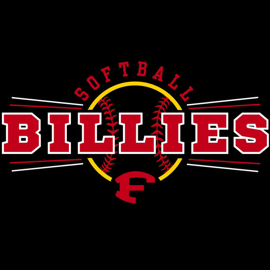 Battlin' Billie Softball 2026 Fan Gear - Design 4