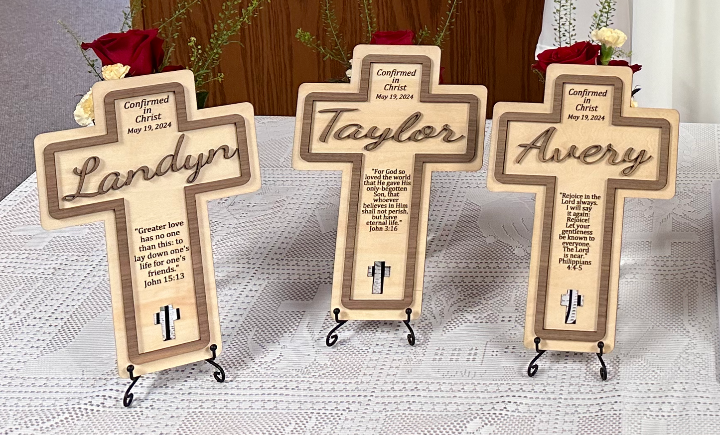Wooden Confirmation Cross