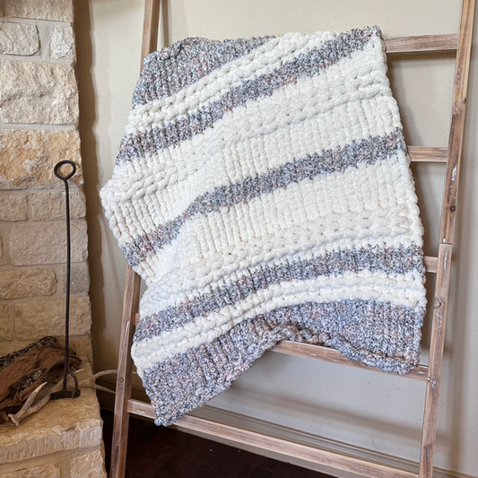 Cafe-White Baby/Toddler Blanket
